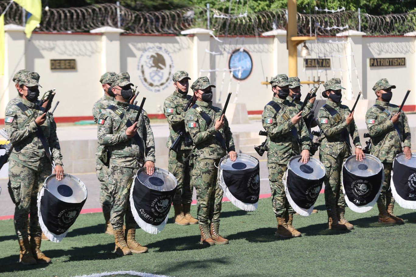 $!Celebran el 111 aniversario de la Revolución Mexicana en la Cuarta Zona Naval