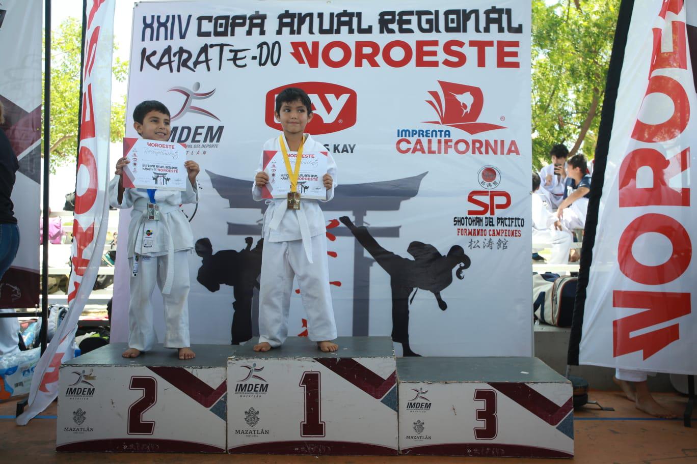 $!Surgen primeros ganadores de Copa Noroeste de Karate