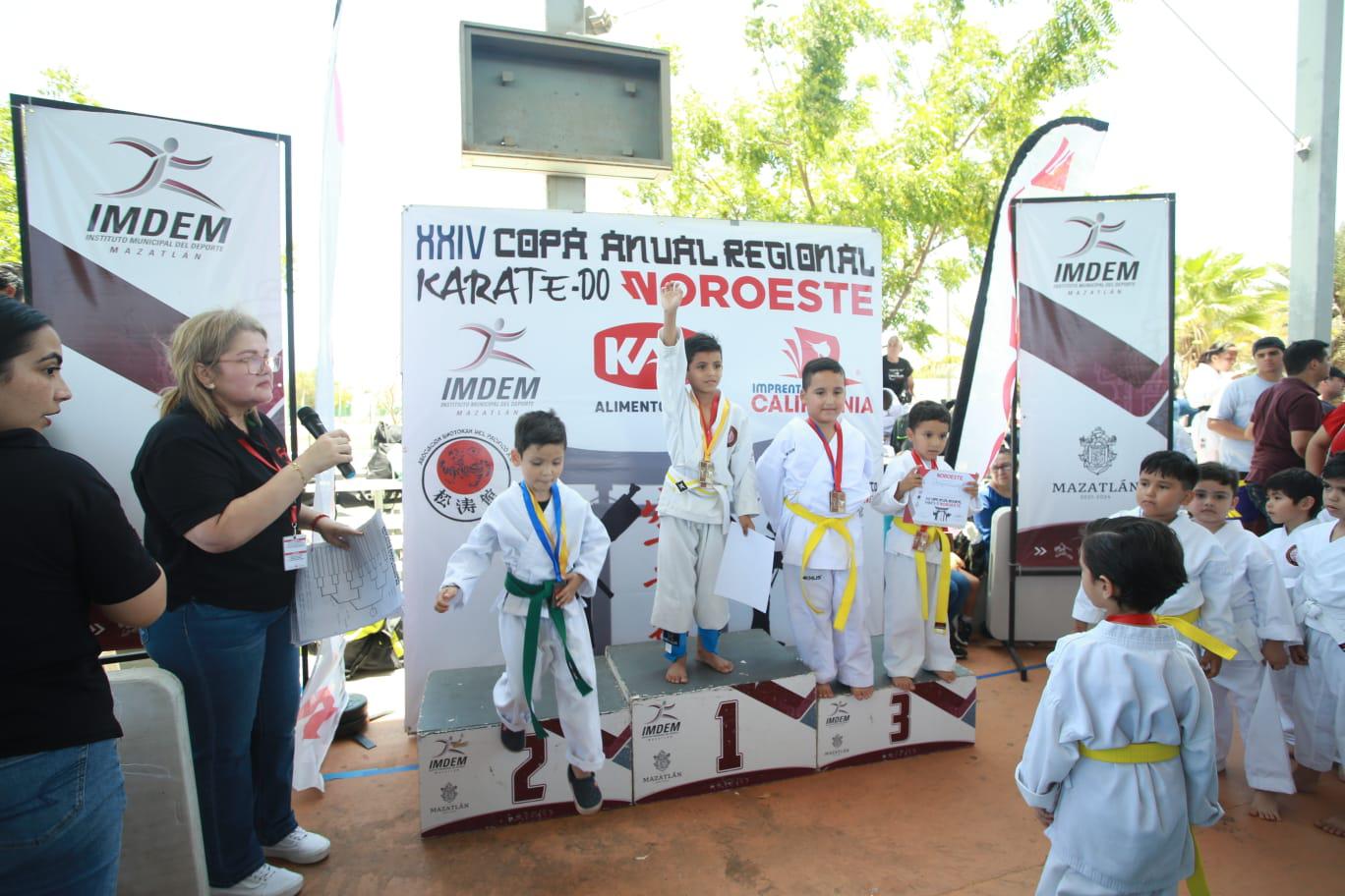 $!Surgen primeros ganadores de Copa Noroeste de Karate