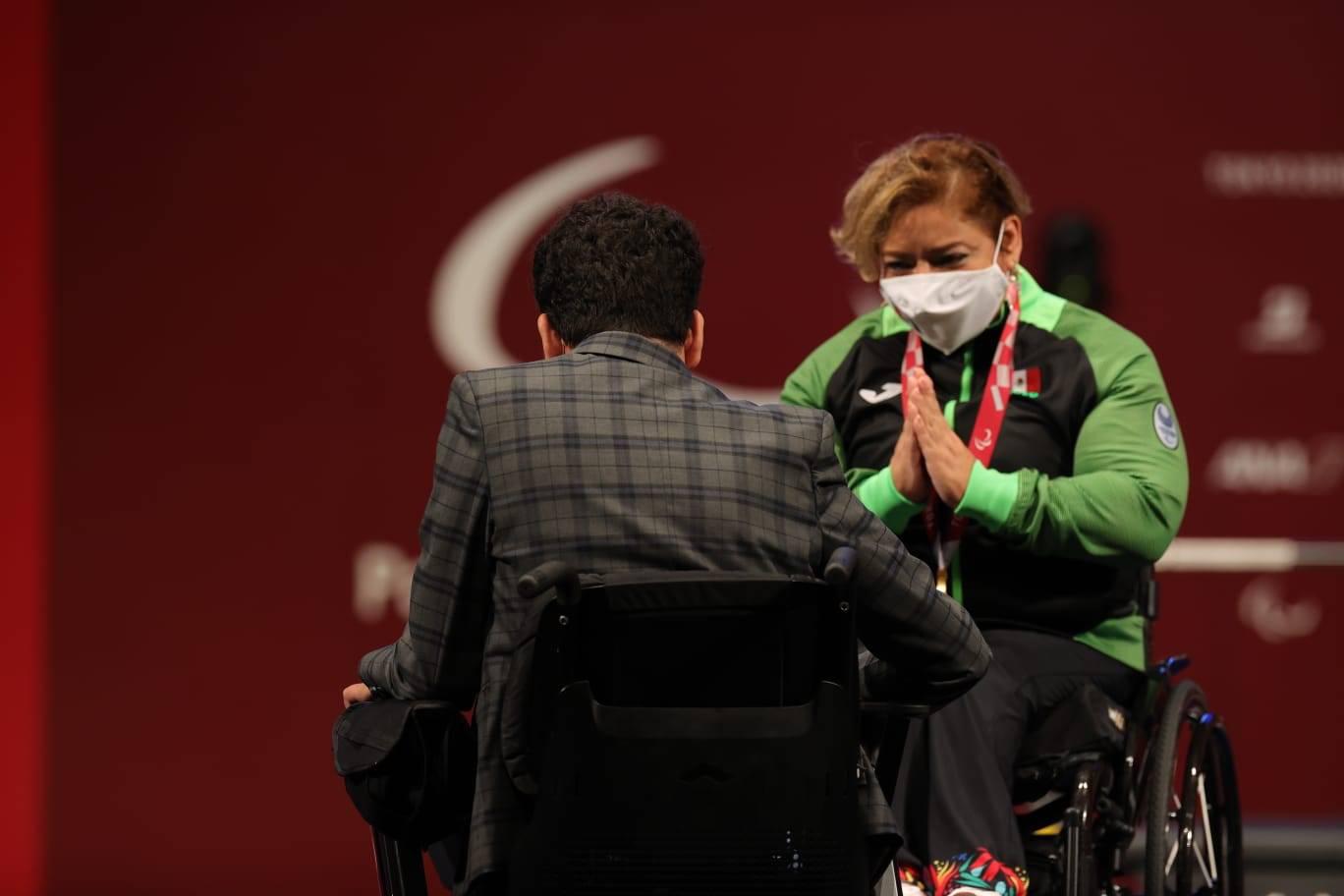 $!Amalia Pérez levanta el primer oro para México en los Paralímpicos de Tokio