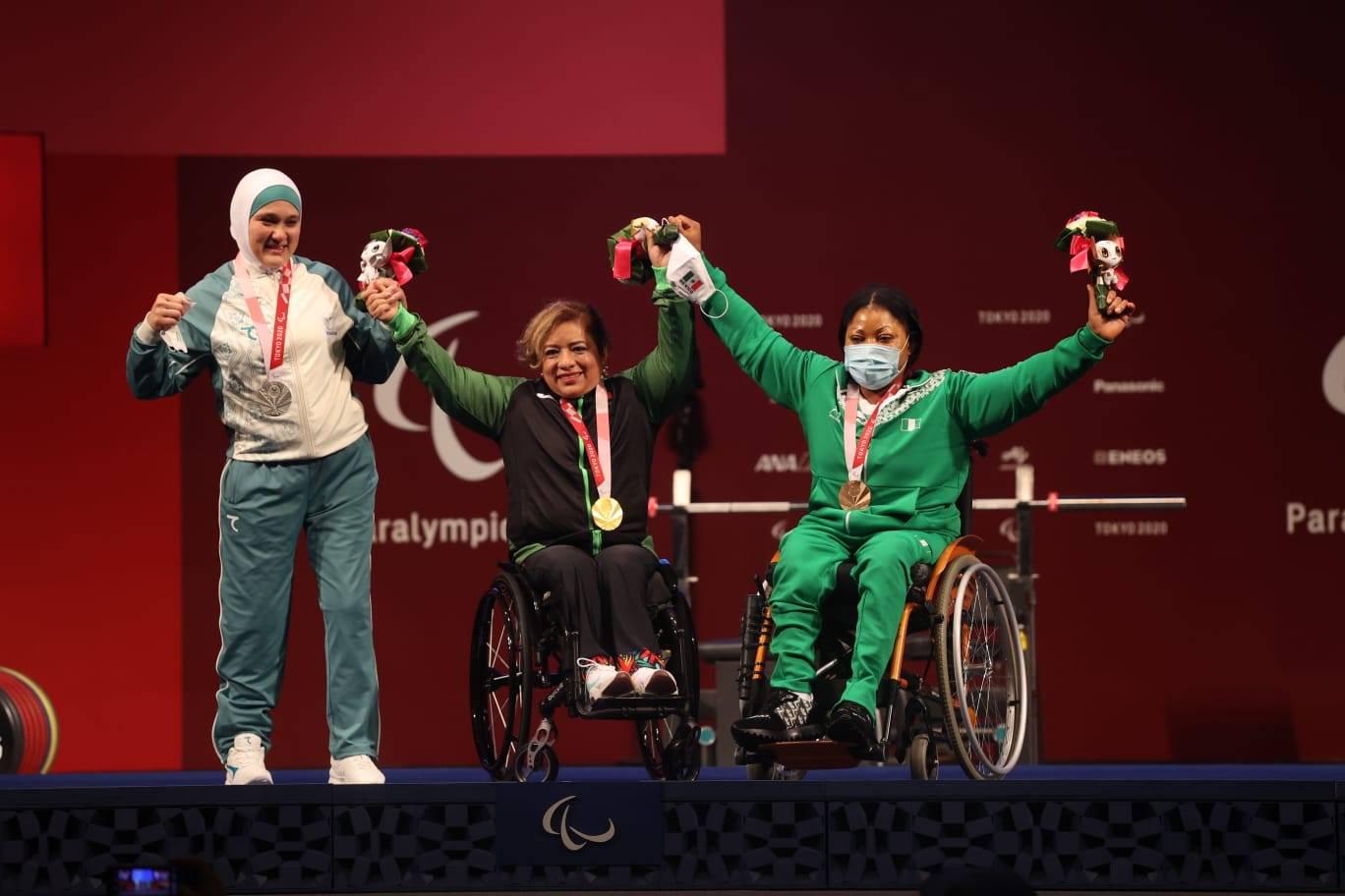 $!Amalia Pérez levanta el primer oro para México en los Paralímpicos de Tokio