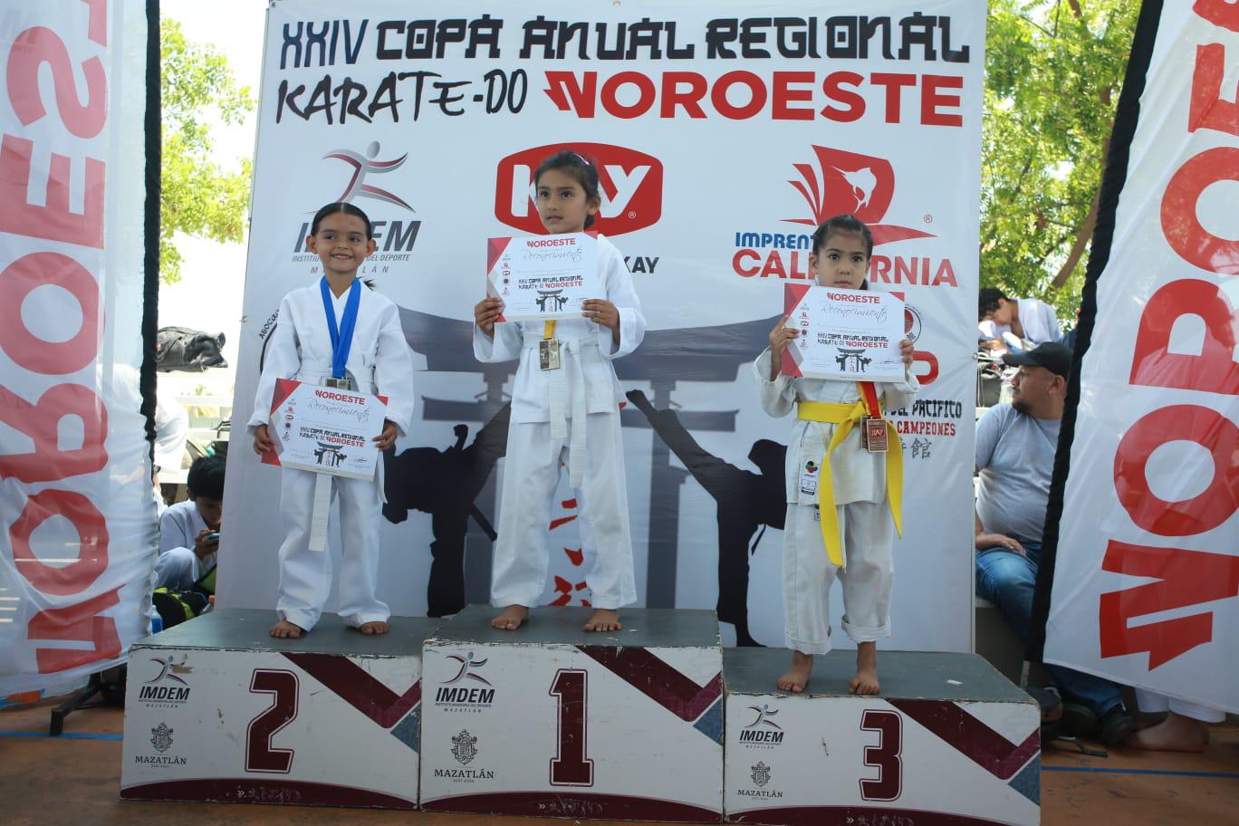 $!Surgen primeros ganadores de Copa Noroeste de Karate