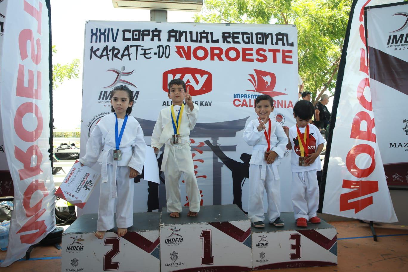 $!Surgen primeros ganadores de Copa Noroeste de Karate