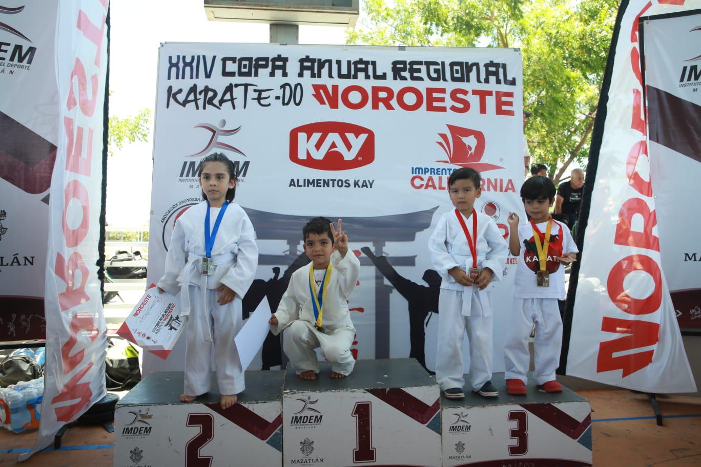 $!Surgen primeros ganadores de Copa Noroeste de Karate