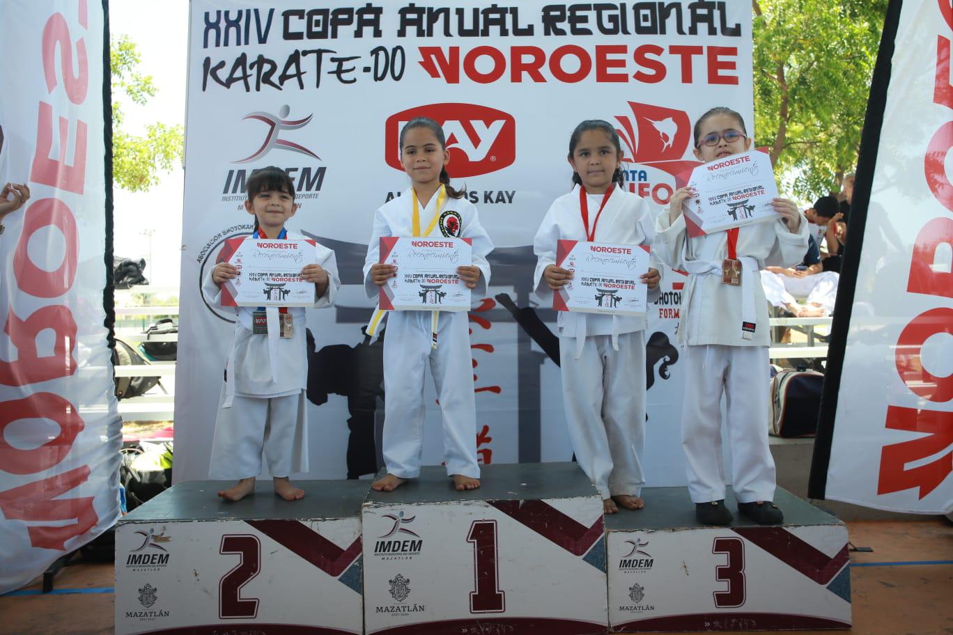 $!Surgen primeros ganadores de Copa Noroeste de Karate