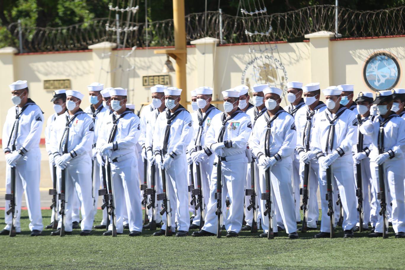 $!Celebran el 111 aniversario de la Revolución Mexicana en la Cuarta Zona Naval