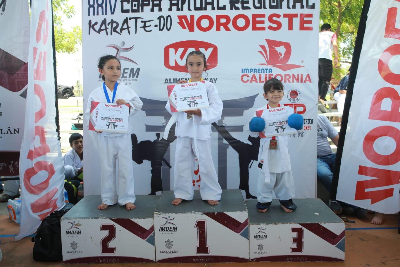 $!Surgen primeros ganadores de Copa Noroeste de Karate