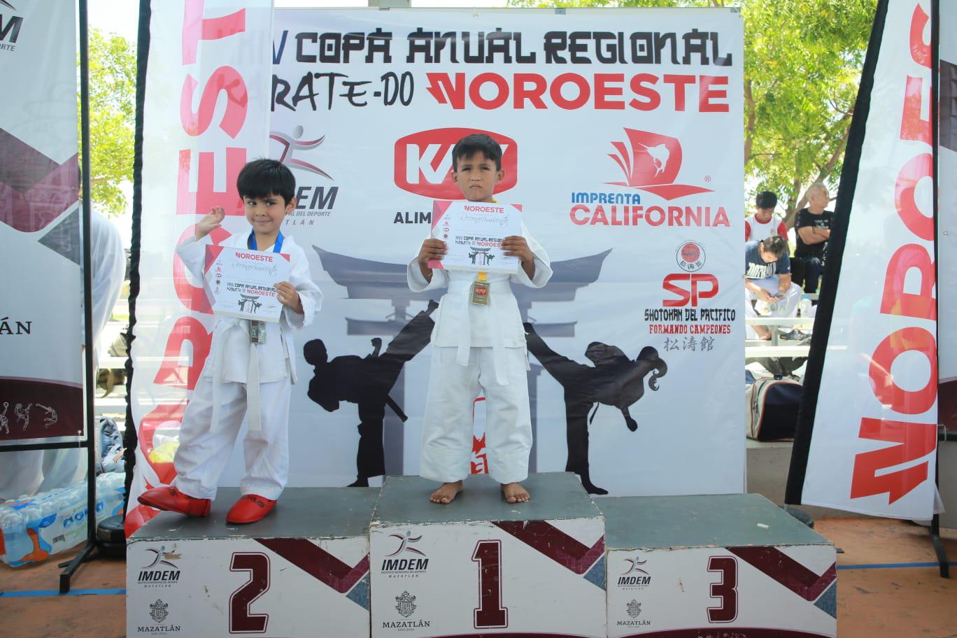 $!Surgen primeros ganadores de Copa Noroeste de Karate