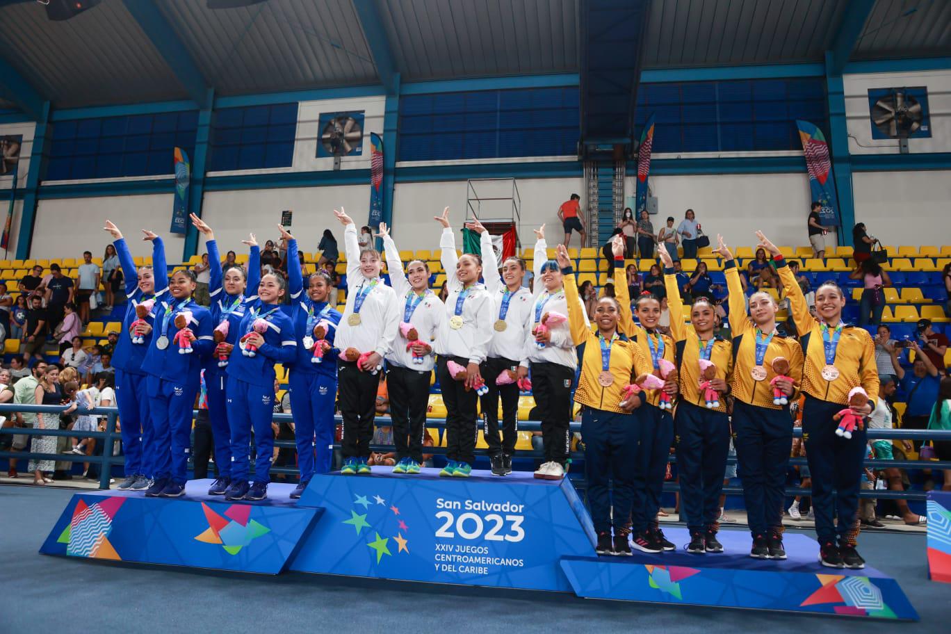 $!México gana oro en gimnasia artística en San Salvador 2023