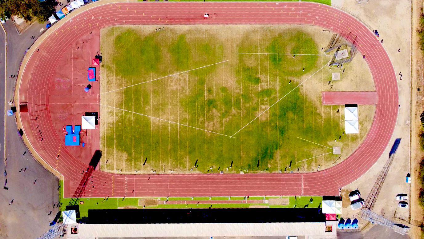 $!Inician trabajos de rehabilitación de pista de atletismo del CAR