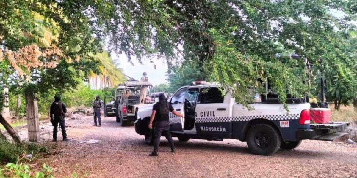 Enfrentamiento en Coahuayana, Michoacán, deja 8 policías comunitarios  muertos