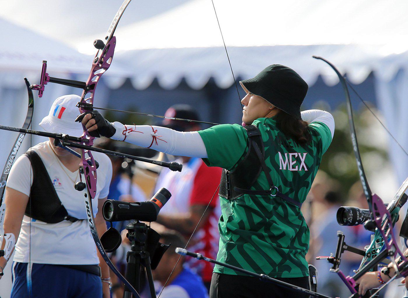 $!Arqueras mexicanas apuntan alto durante su debut en París 2024