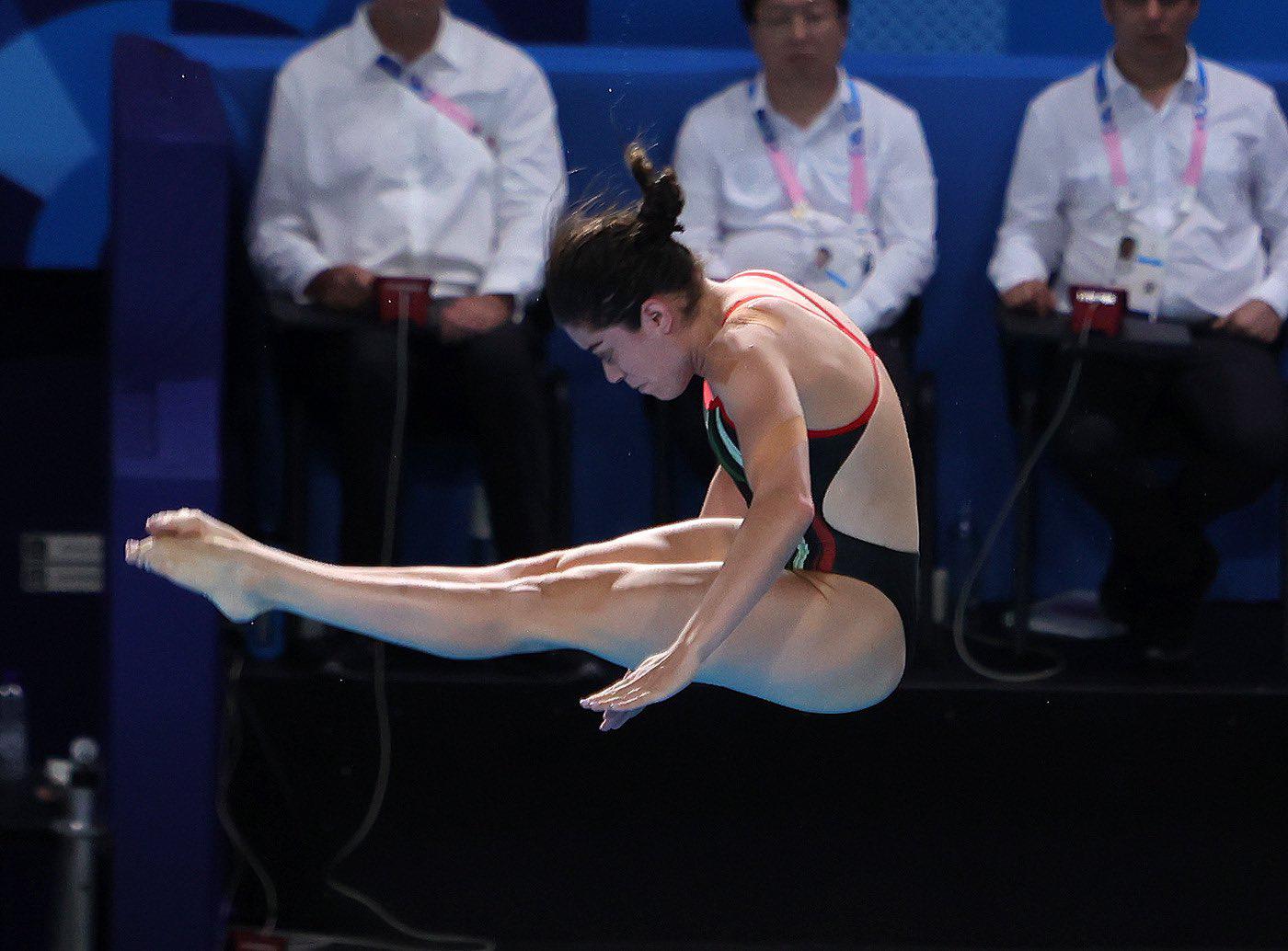 $!Alejandra Orozco y Gaby Agúndez quedan lejos del podio en final de clavados 10m de París 2024