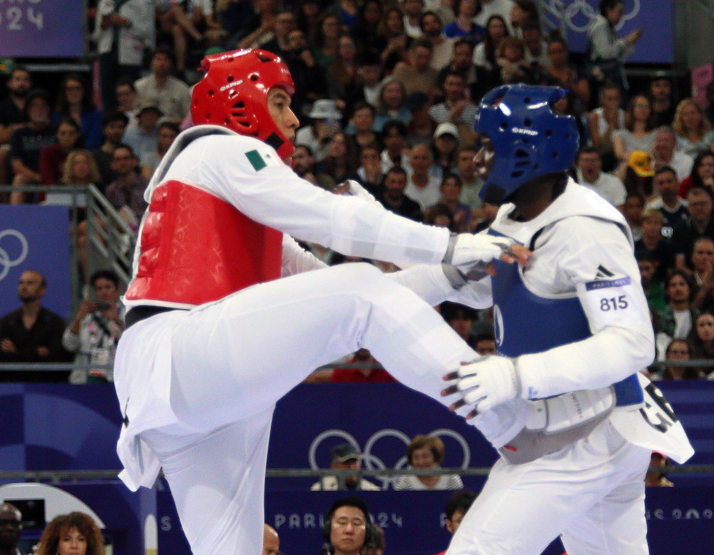 $!Carlos Sansores pierde el bronce en taekwondo en París 2024