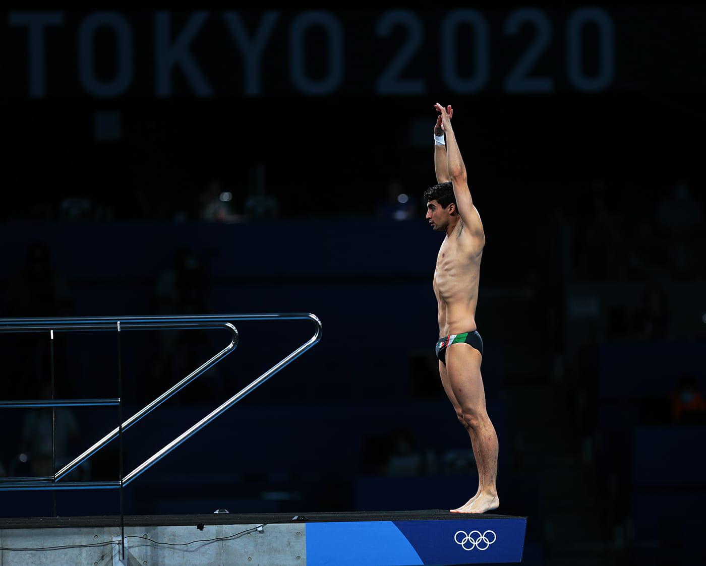 $!Mexicano Andrés Villarreal termina en lugar 12 de la final olímpica en plataforma de 10 metros