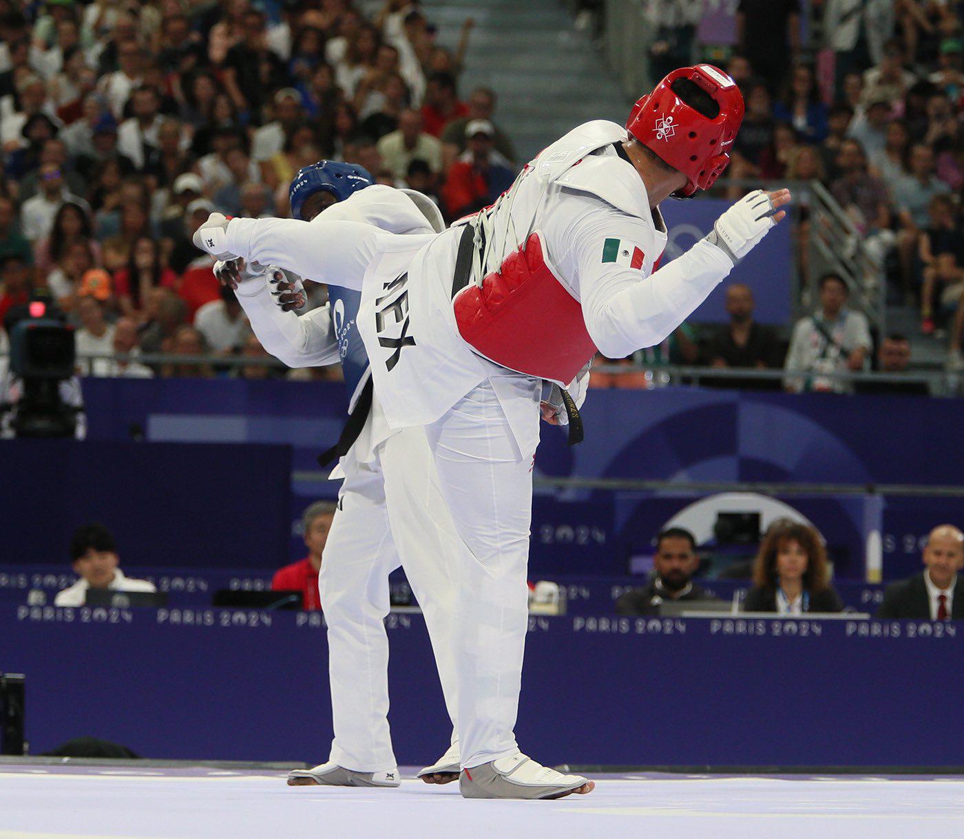 $!Carlos Sansores pierde el bronce en taekwondo en París 2024