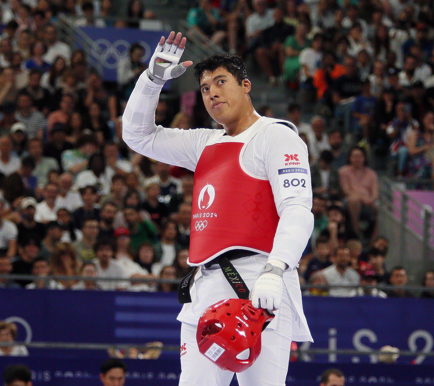 $!Carlos Sansores pierde el bronce en taekwondo en París 2024