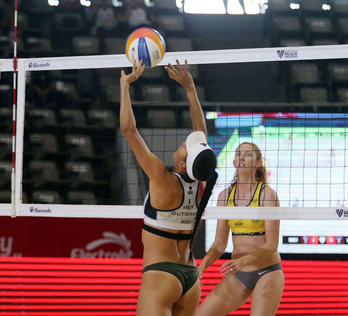 $!Abril Flores y Atenas Gutiérrez pierden su tercer juego en Tour Mundial