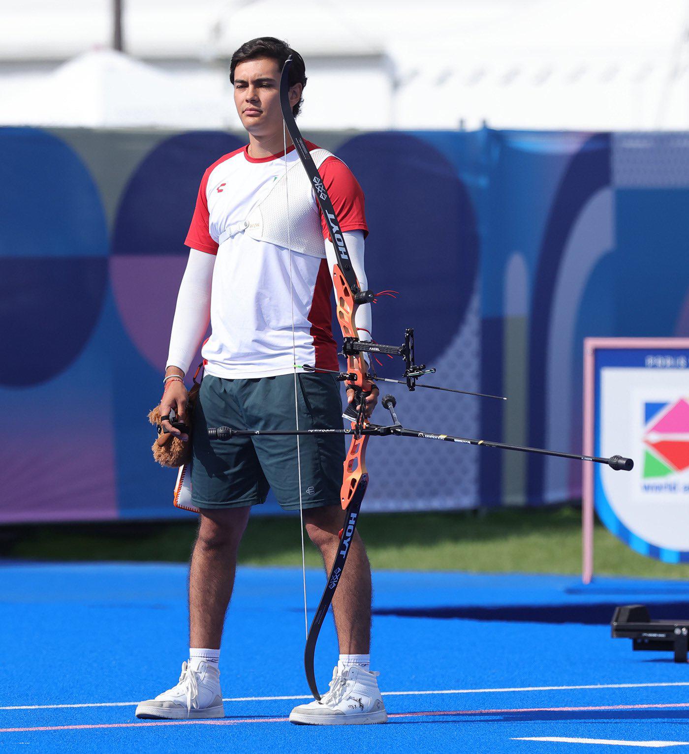 $!Matías Grande cae en octavos de final del tiro con arco, en París 2024