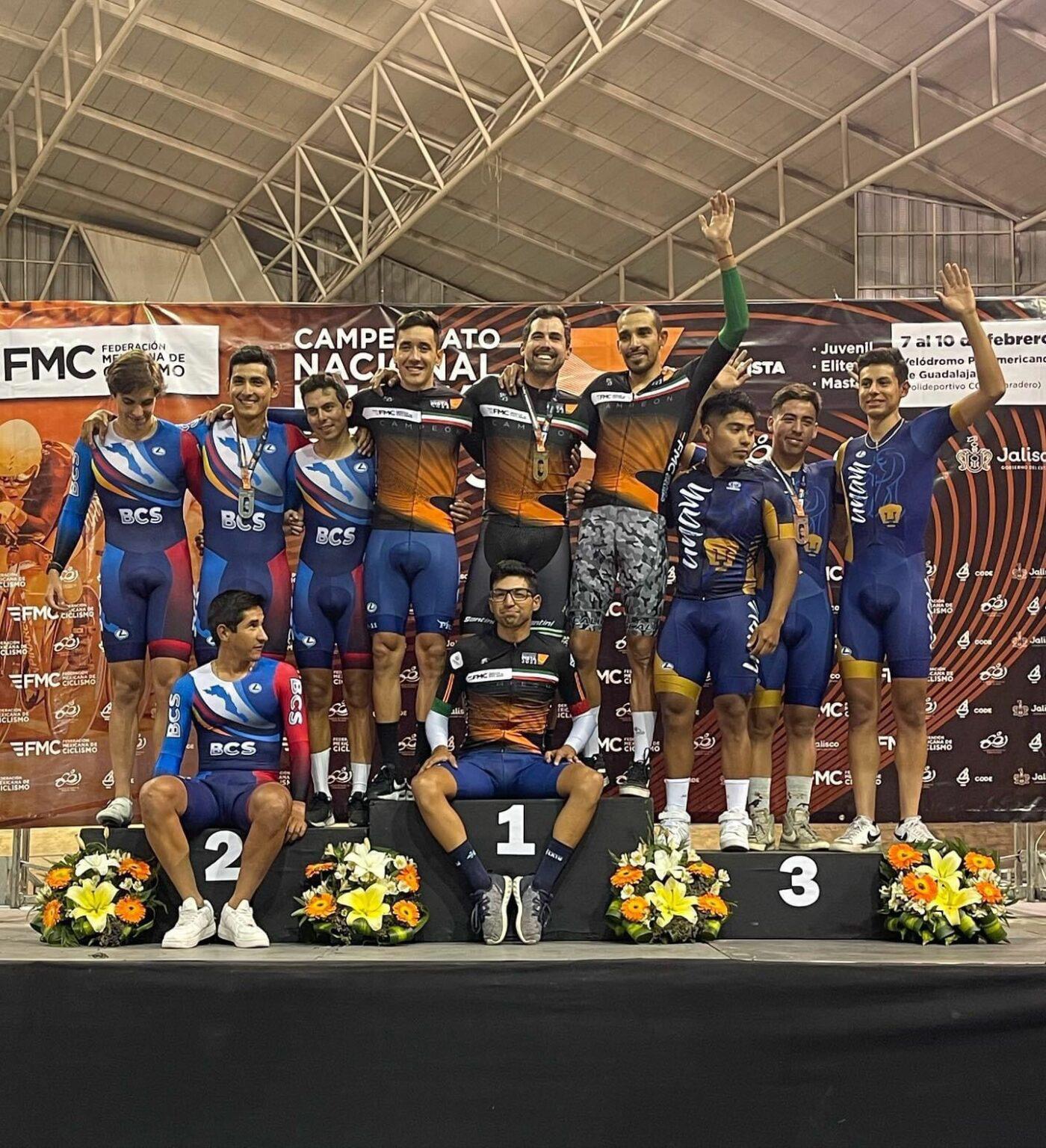 $!Venados Ciclismo es campeón de persecución en Nacional de Pista