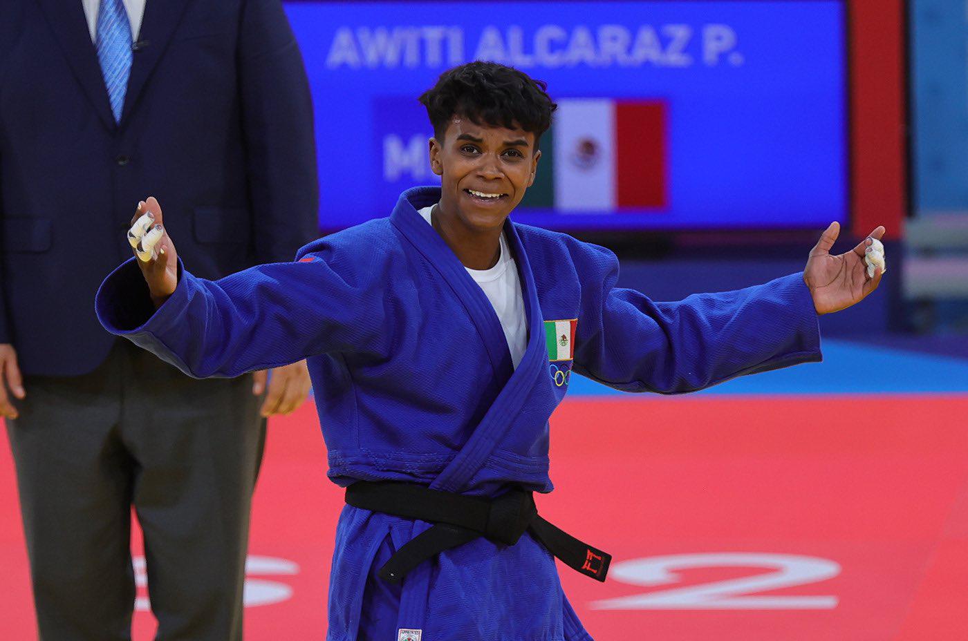 $!¡Llega la segunda medalla para México! Prisca Awiti consigue histórica presea en judo en París 2024