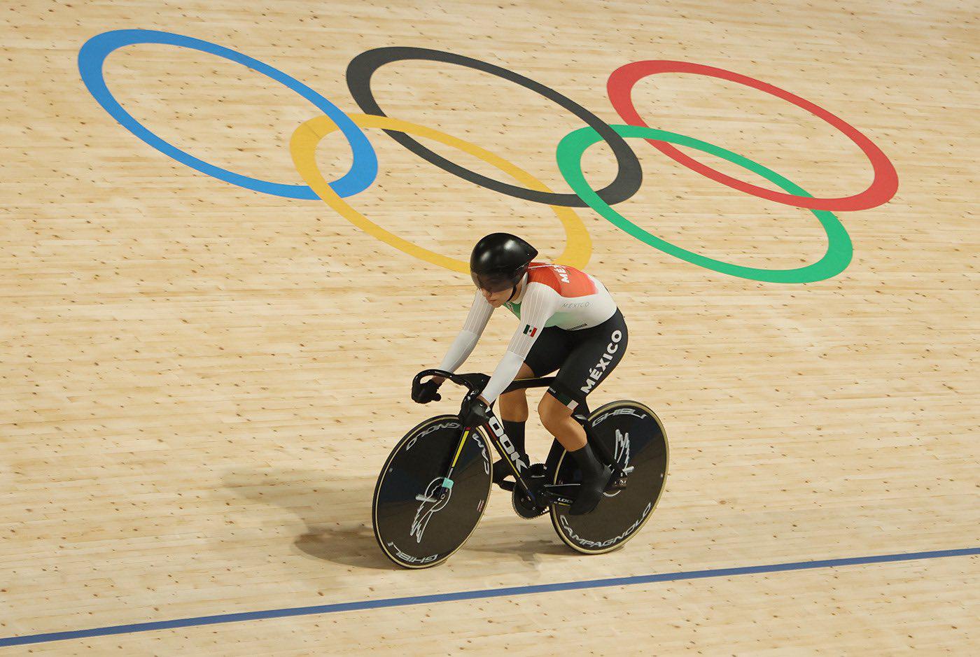 $!Sinaloense Luz Daniela Gaxiola finaliza sexta en el Keirin femenino en París 2024