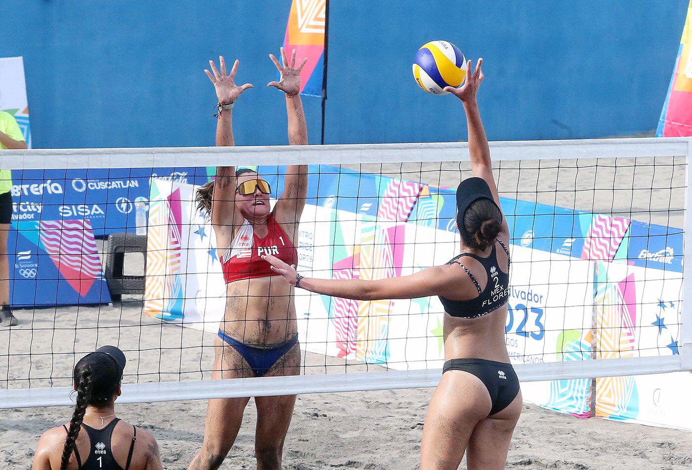 $!Sinaloense Abril Flores cae en el voleibol de playa y disputará la medalla de bronce