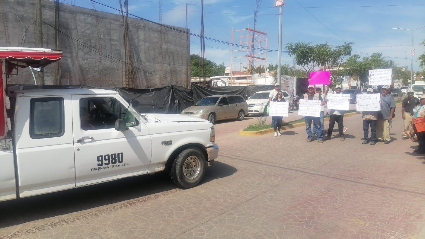 $!Protesta personal de Salud en Rosario contra Jurisdicción Sanitaria