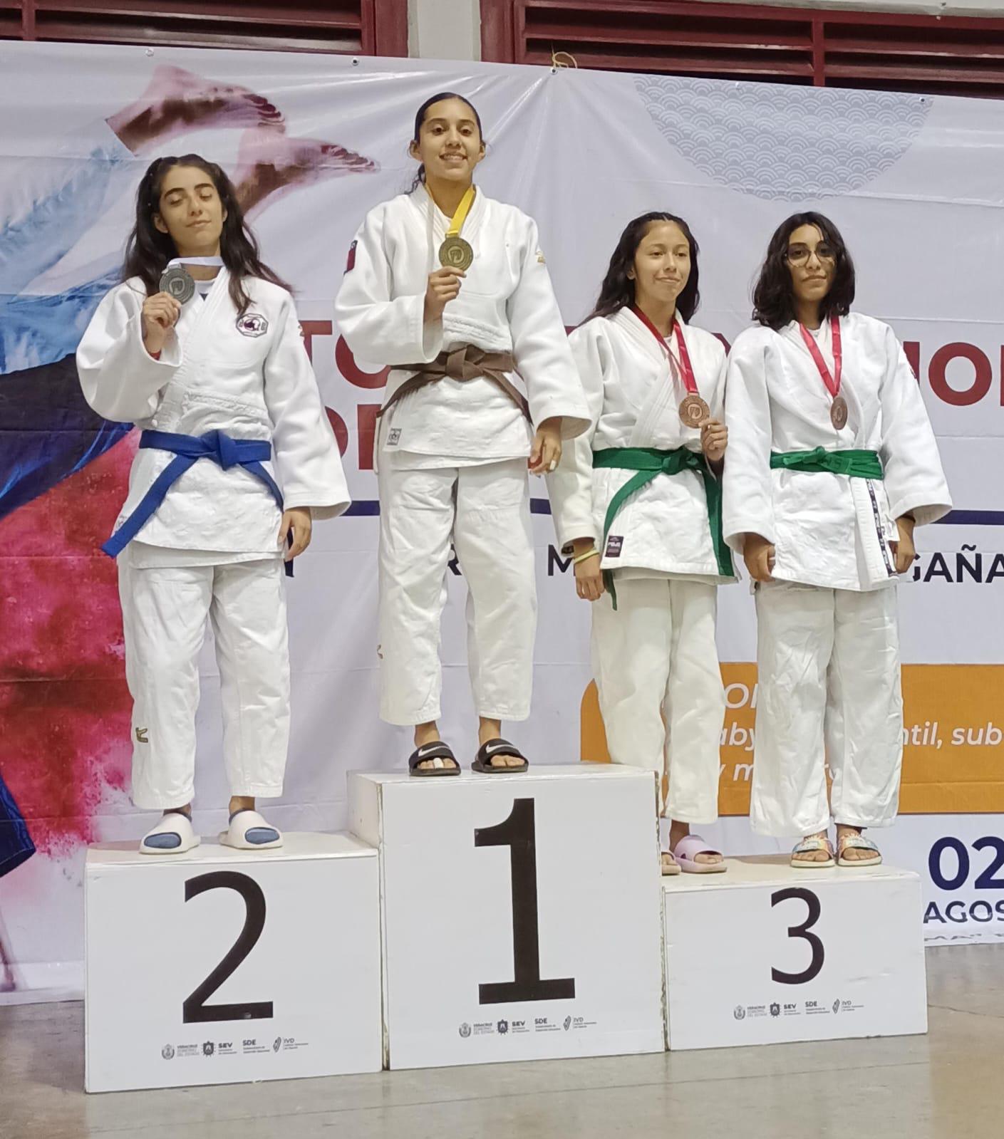 $!Judocas rosarenses conquistan 3 medallas de bronce en torneo nacional