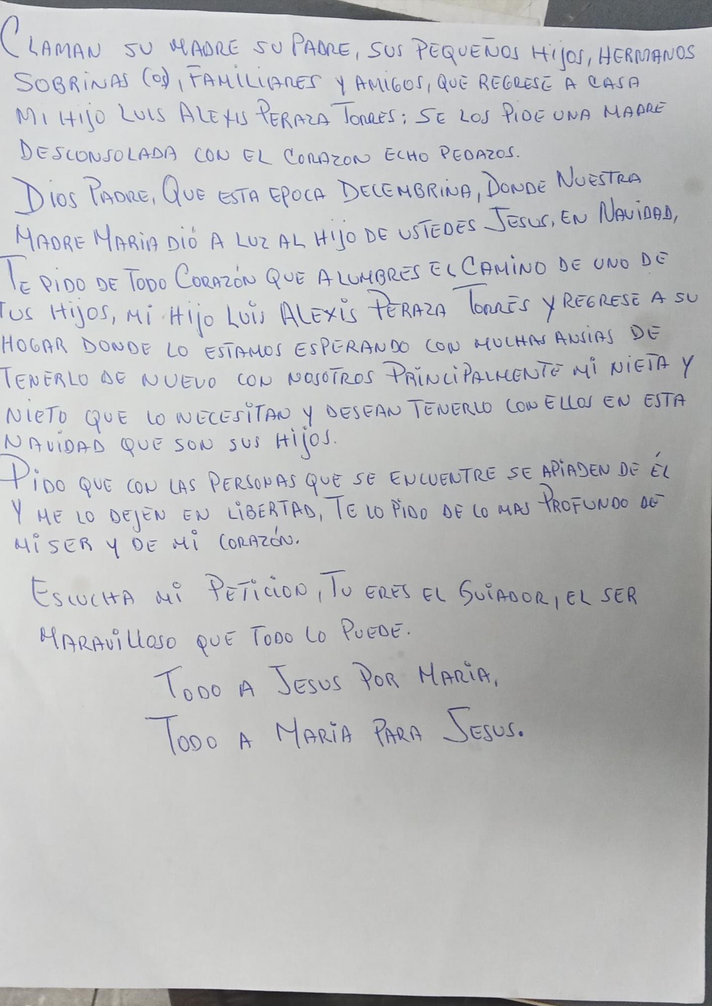 $!Buscan familiares a Luis Alexis, desparecido en Mazatlán