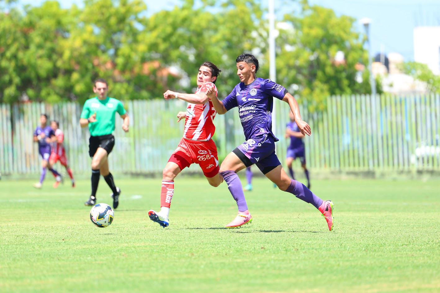 $!La Armería Sub 19 se impone al Necaxa con Anwar Ben Rhouma como figura