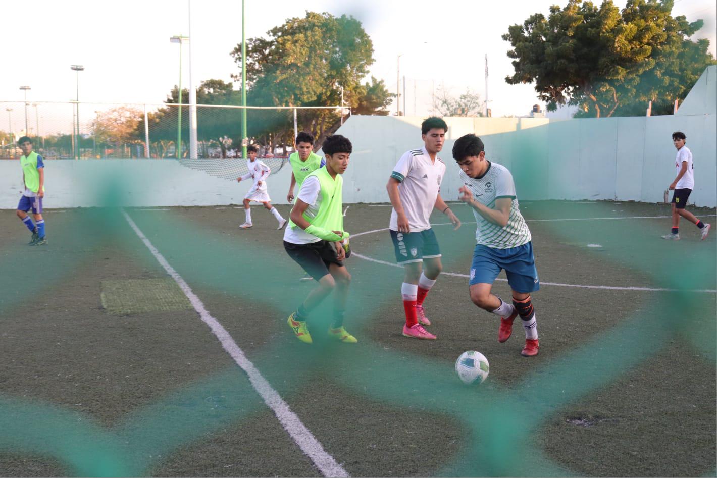 $!Se impone Conalep 1 en la Liga Estudiantil de Futbol de Futbol Rápido Interpreparatorias