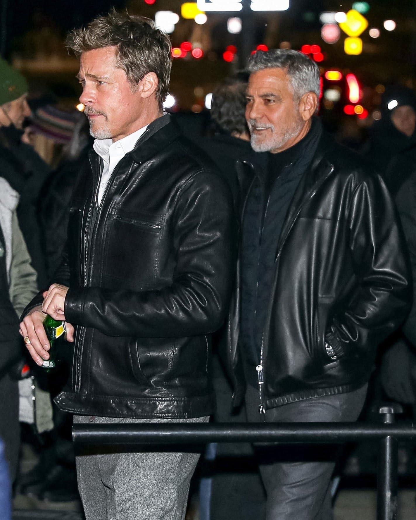 $!Juntos otra vez Brad Pitt y George Clooney en ‘Wolfs’