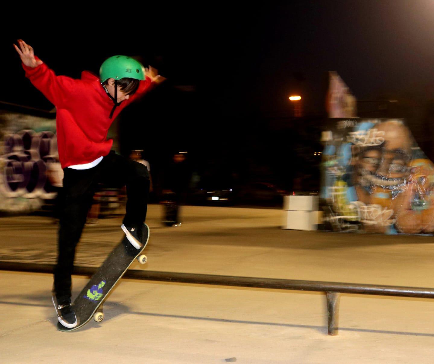 $!Skaters toman parte en cuarta etapa del Circuito de Patinaje sobre Ruedas Imdem, modalidad street