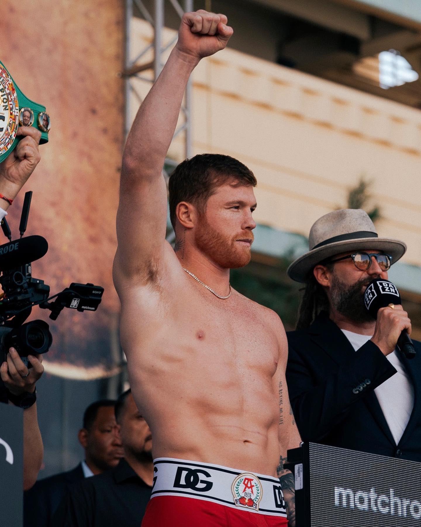 $!Canelo Álvarez se disculpa con Messi y con Argentina