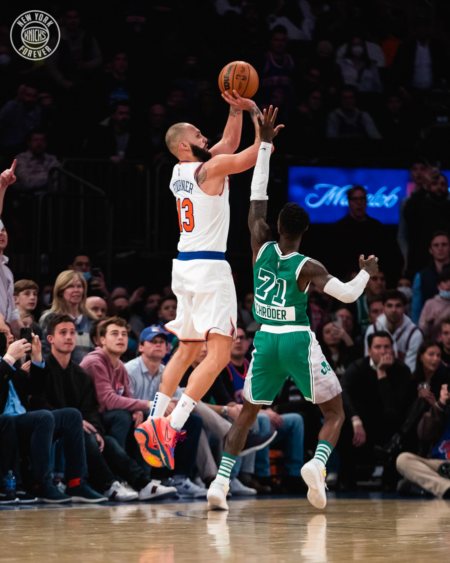 $!Una noche de película en el Madison Square Garden: Evan Fournier, RJ Barrett y una remontada inolvidable