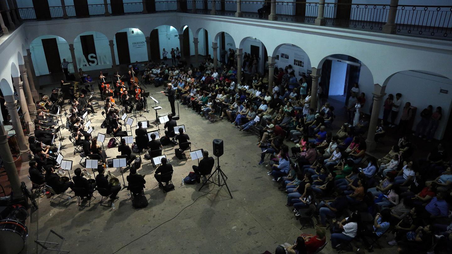 $!El concierto de gala se llevó a cabo en el Museo de Arte de Sinaloa.