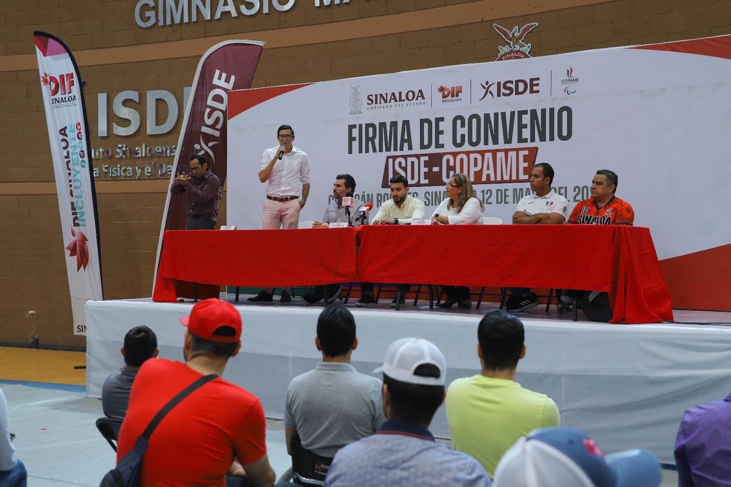 $!Firma Isde histórico convenio con el Comité Paralímpico Mexicano