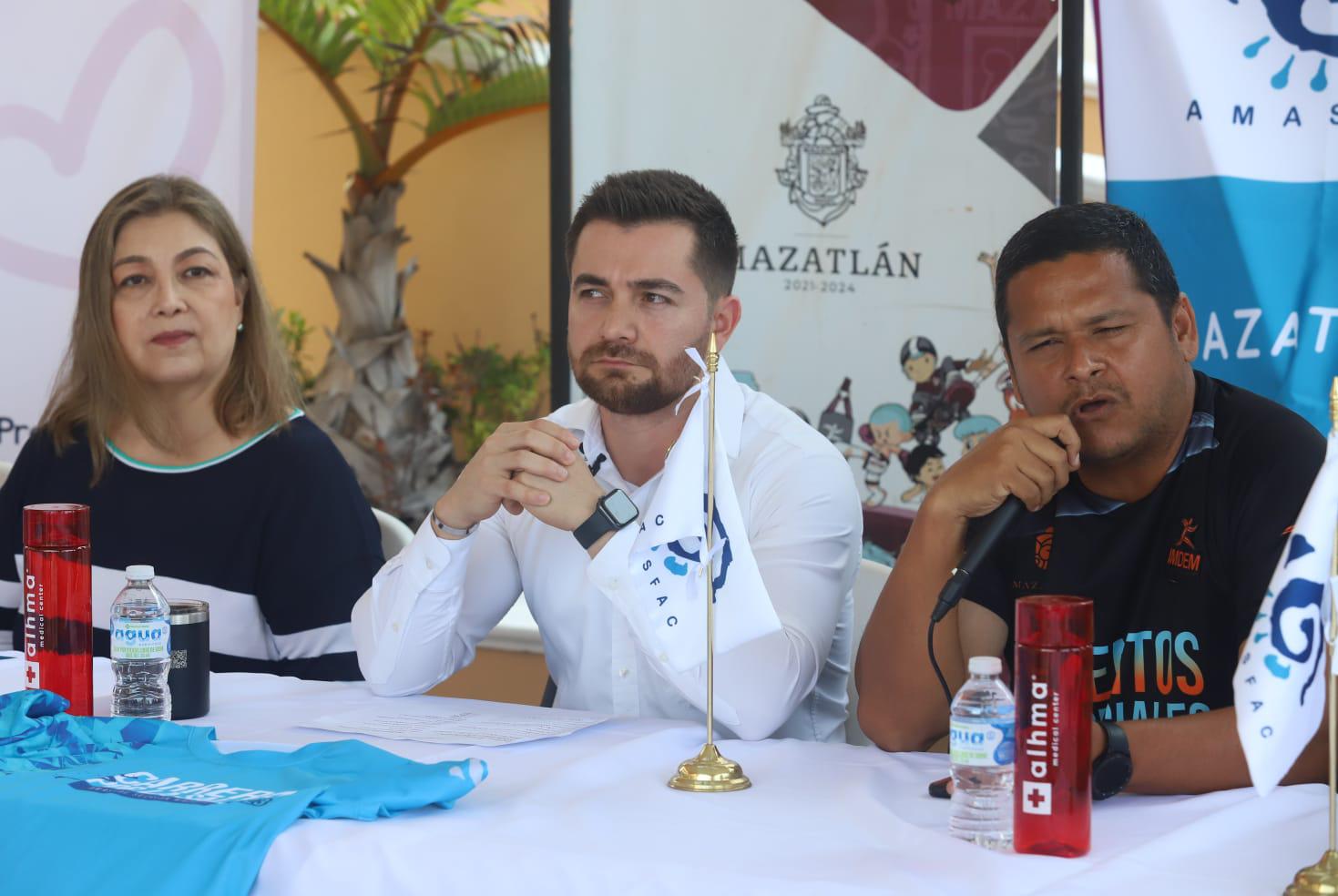 $!Anuncian Carrera por la Salud, en Mazatlán