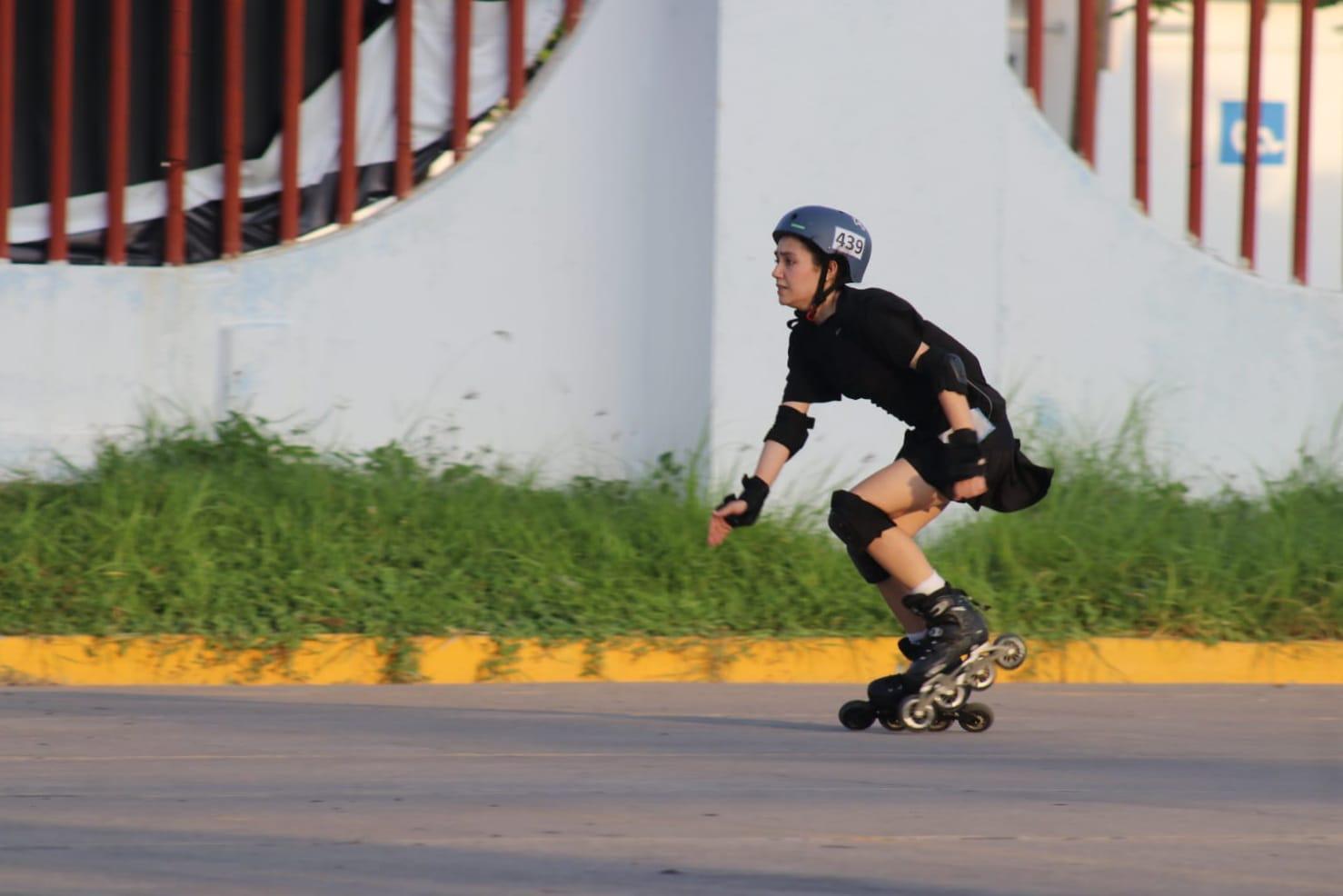 $!Rompen el viento, en el Circuito de Patinaje Imdem