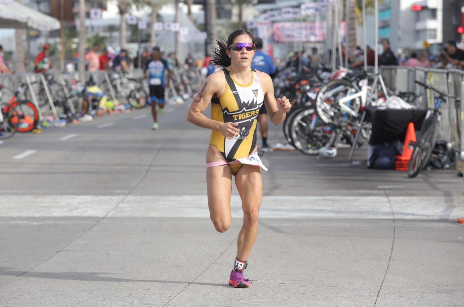 $!Tomé ventaja en la bicicleta y fue que pude superar: Daniela García