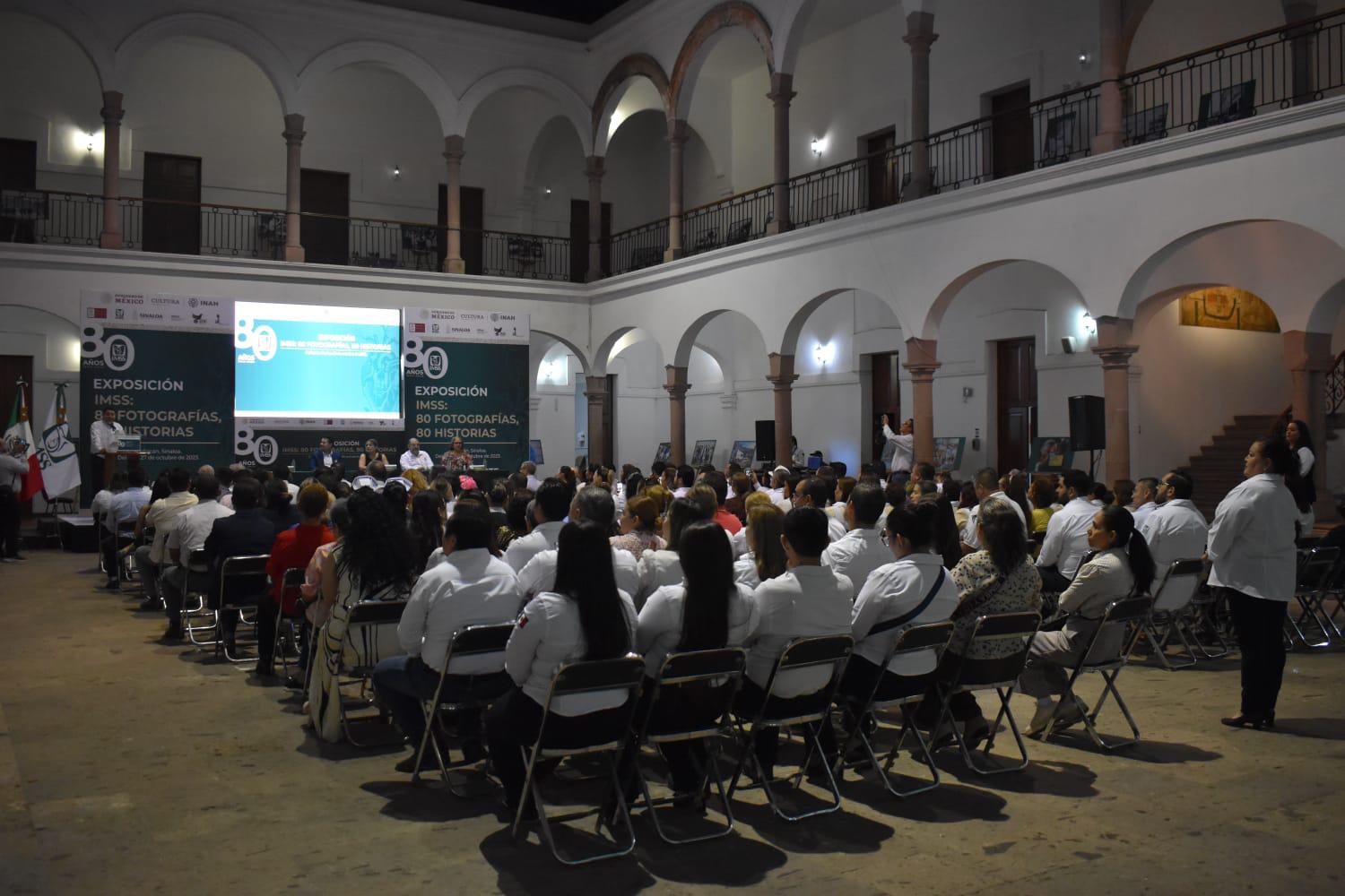 $!En Sinaloa, celebran 80 años del IMSS con exposición fotográfica