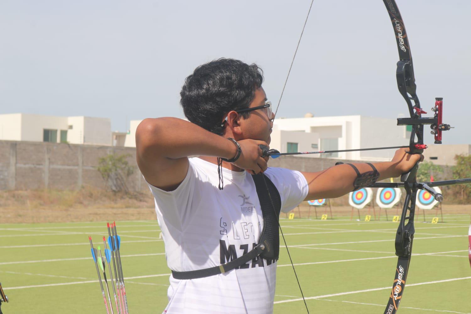 $!Se viste la selección de tiro con arco de Mazatlán de bronce, en el estatal