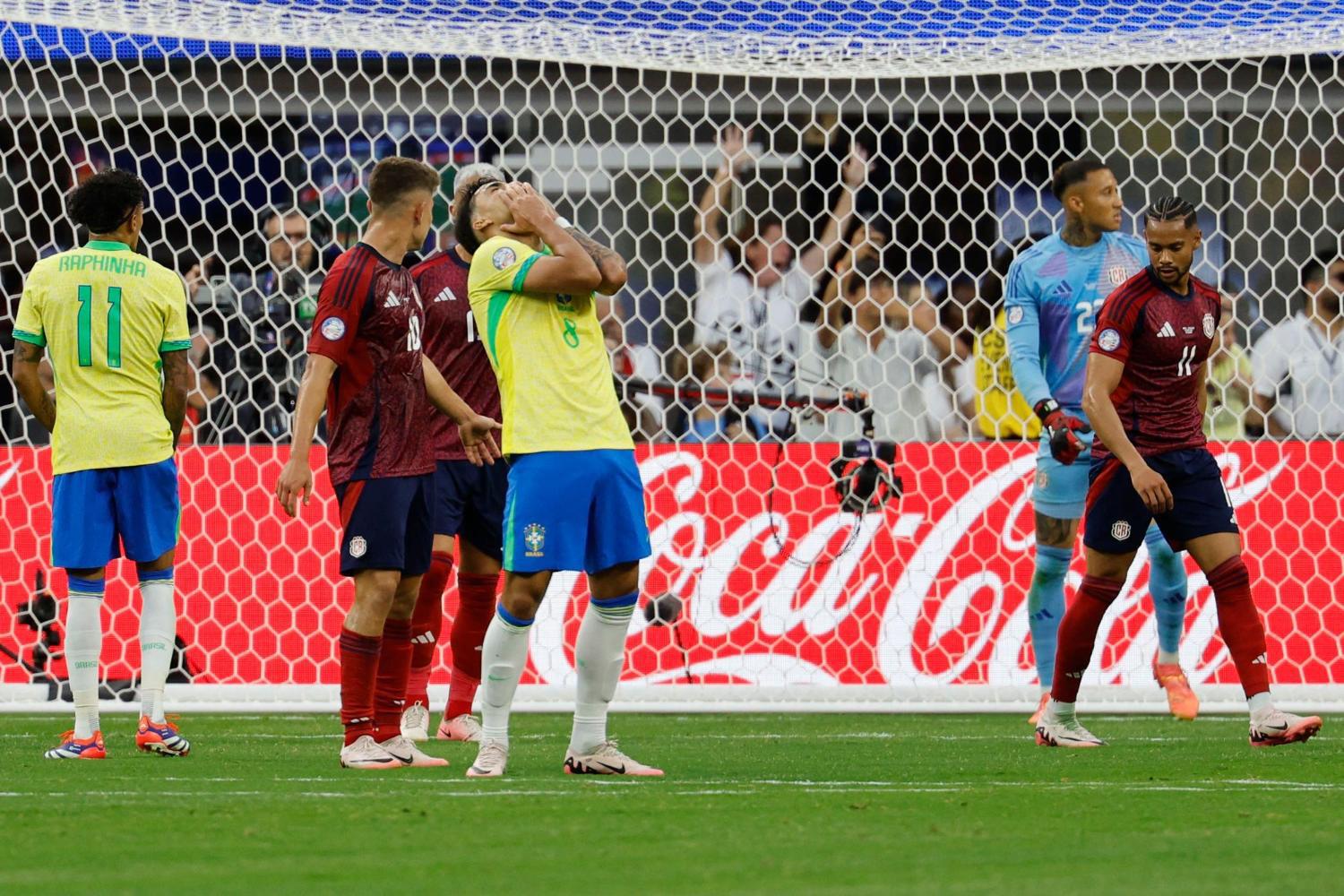$!Brasil no puede con Costa Rica durante su debut en la Copa América
