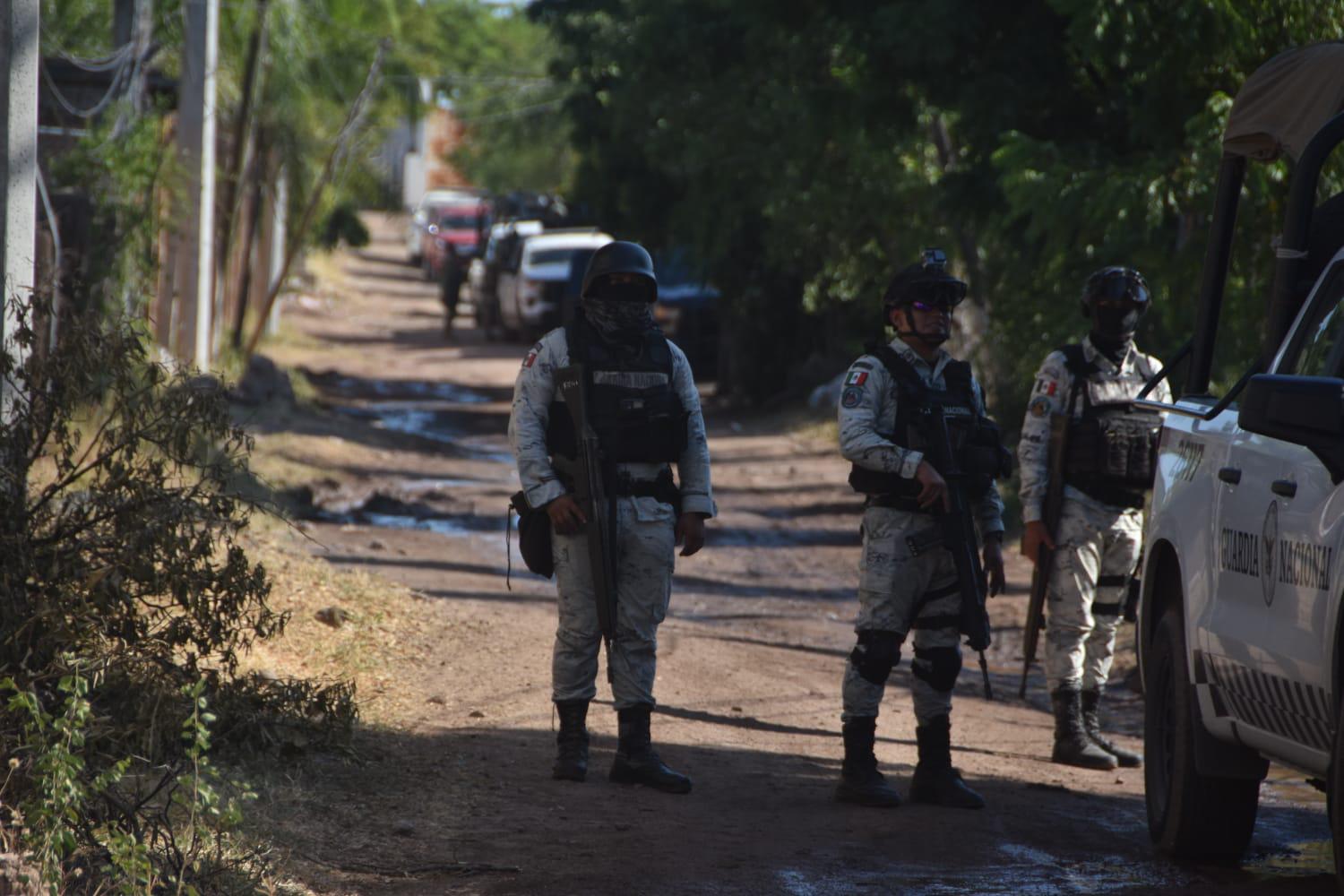 $!Así luce el lugar en que el Ejército y la Guardia Nacional se enfrentó a civiles armados y cayó ‘El Max’