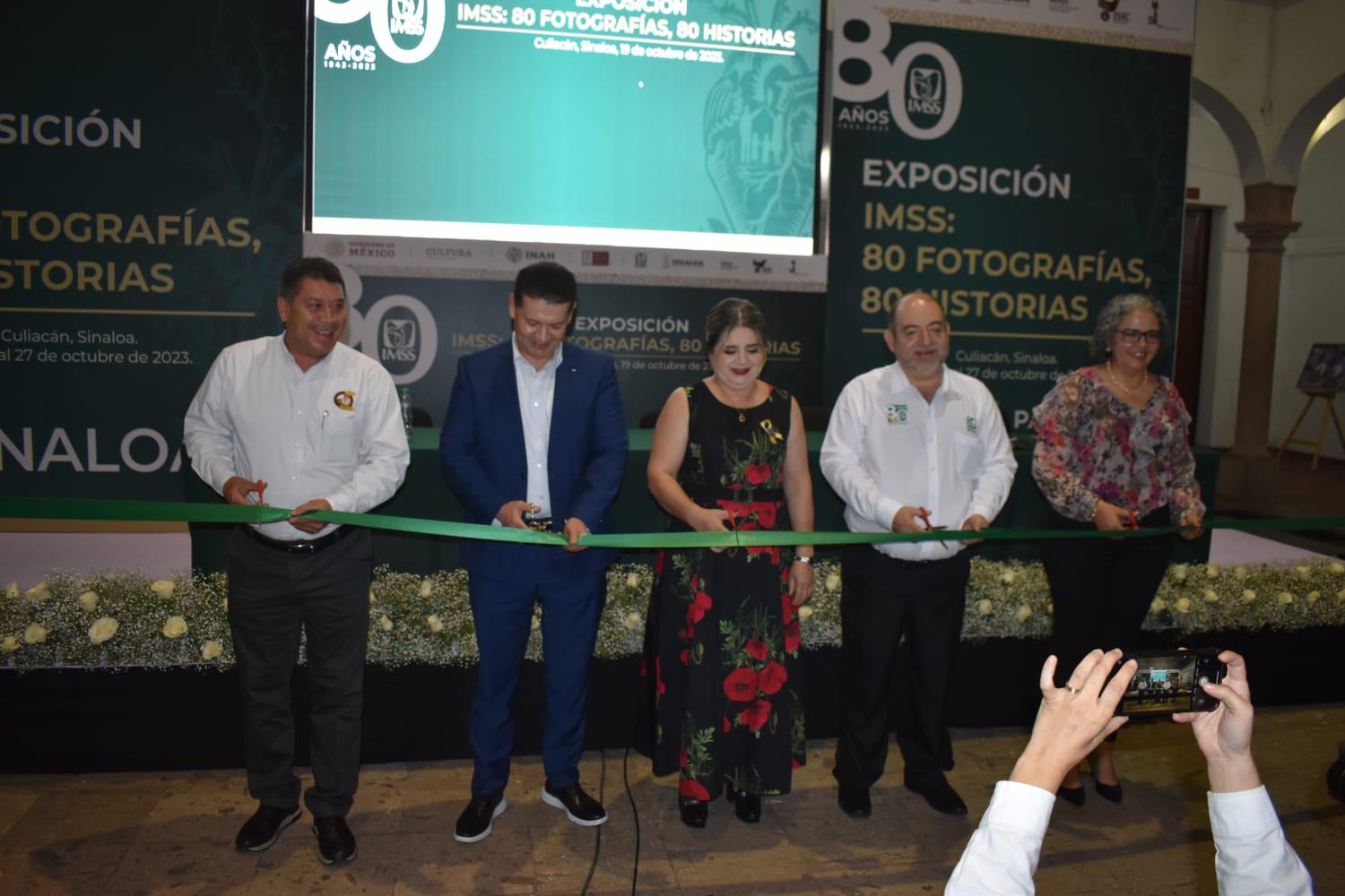 $!En Sinaloa, celebran 80 años del IMSS con exposición fotográfica