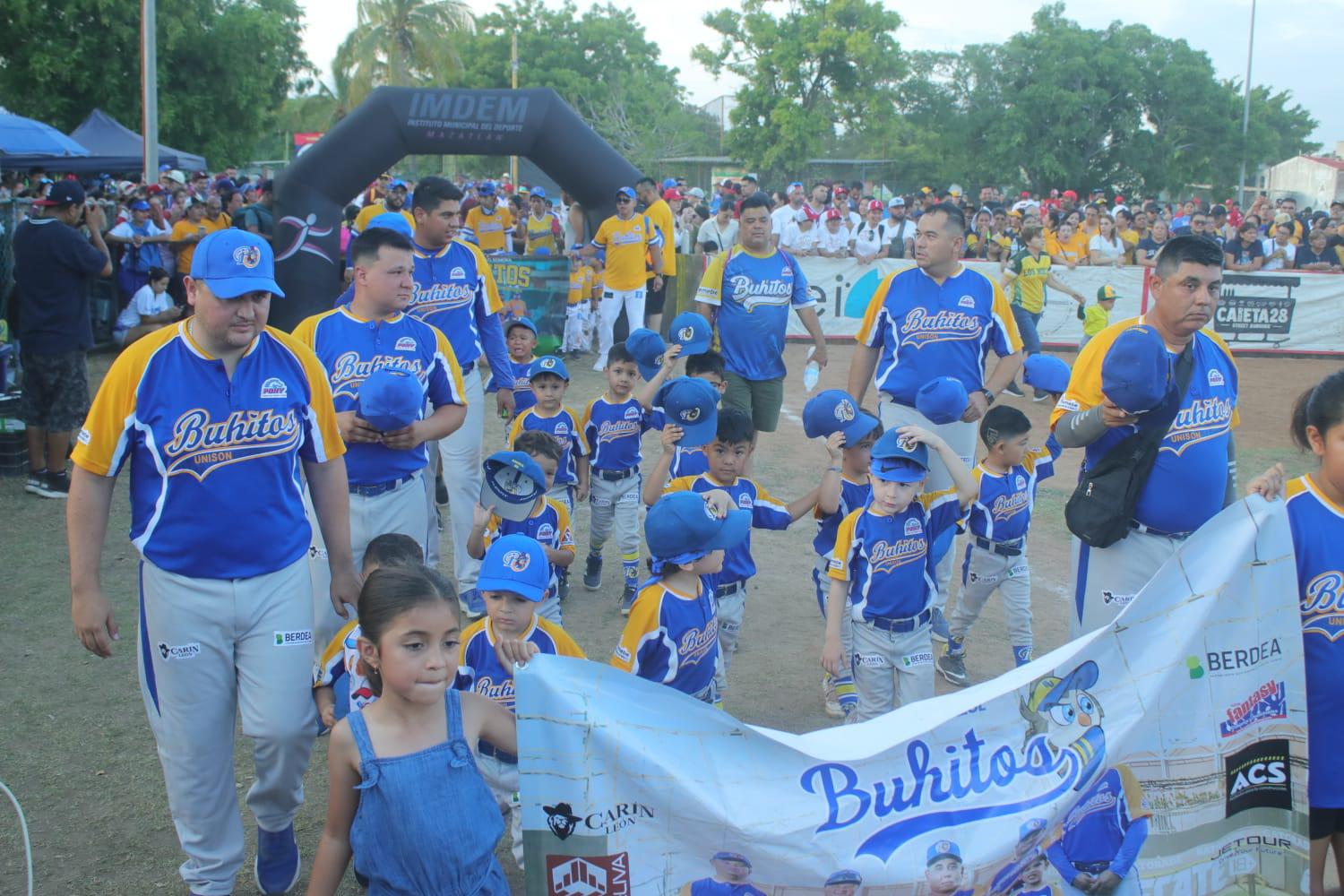 $!Arranca Campeonato Nacional Pañalitos con una colorida inauguración en el Muralla