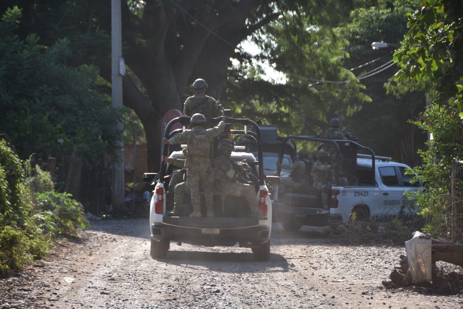 $!Operativo de la Marina deja huellas de batalla en el centro-norte de Sinaloa