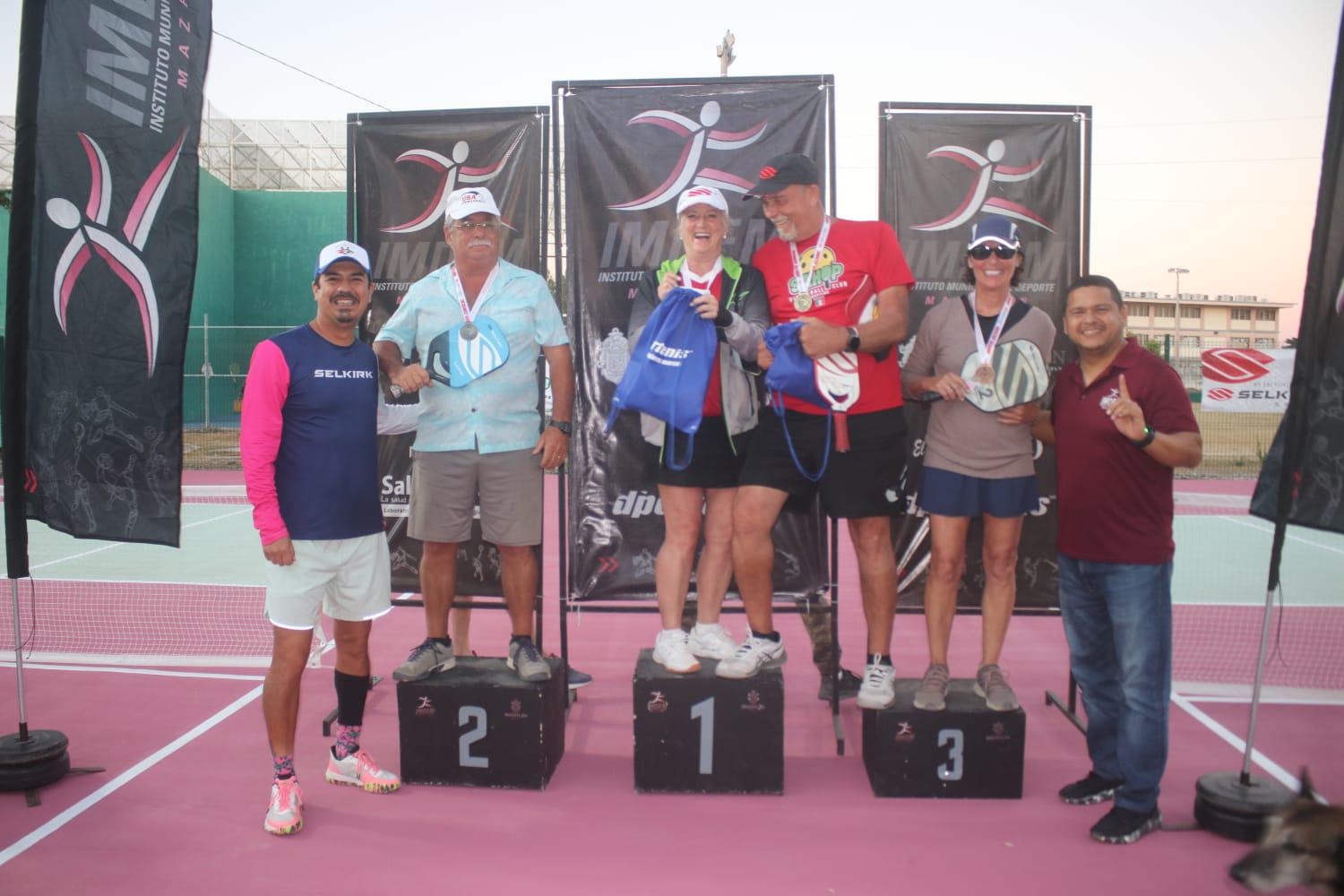 $!Premian a los mejores del Mazatlán Diablo Pickleball Tournament Selkirk 2024