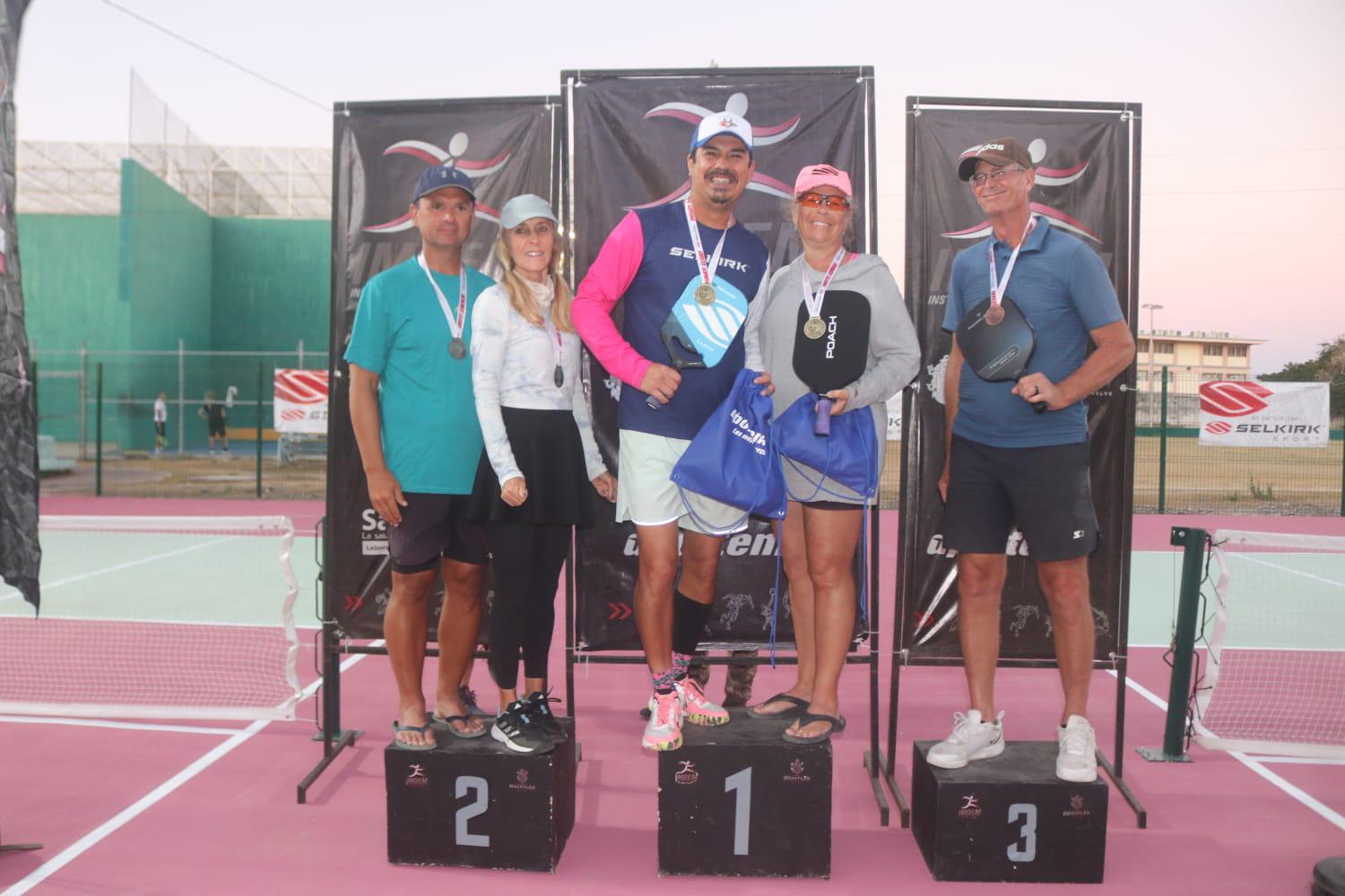 $!Premian a los mejores del Mazatlán Diablo Pickleball Tournament Selkirk 2024